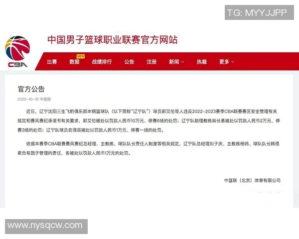 官方公告：MVP被罚+停赛！